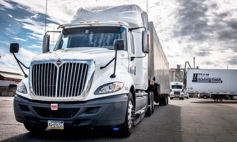 white truck