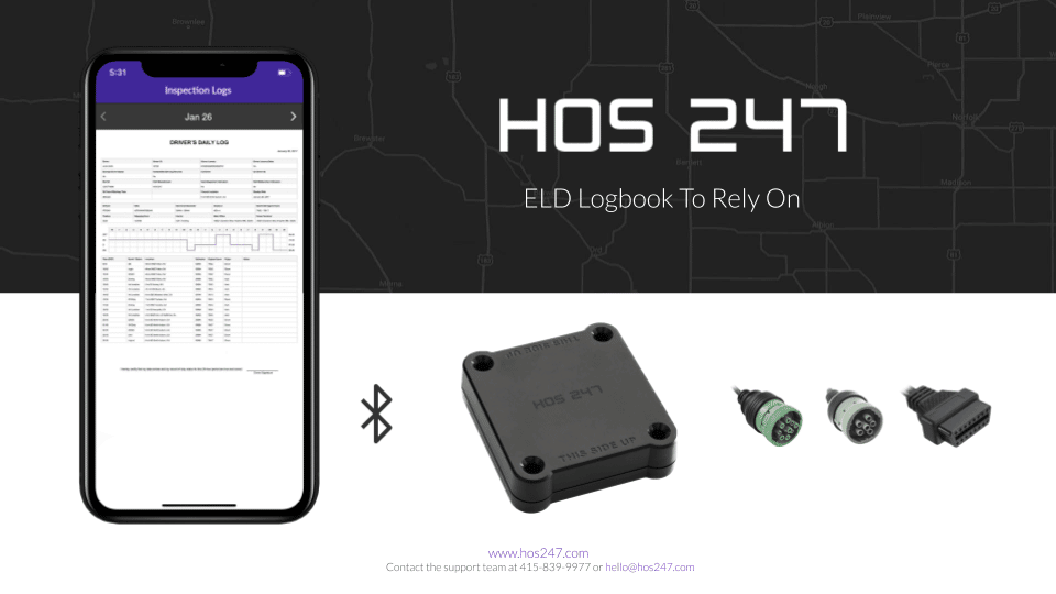 HOS247 app and device