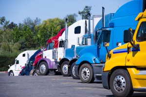 fleet of vehicles