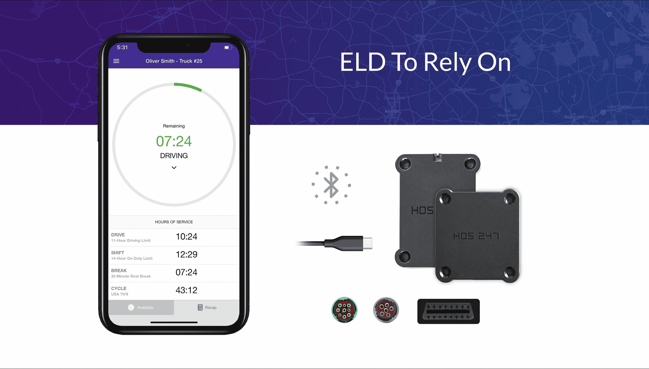 Semi Truck Microwave  ELD Mandate - Best Electronic Logging Device