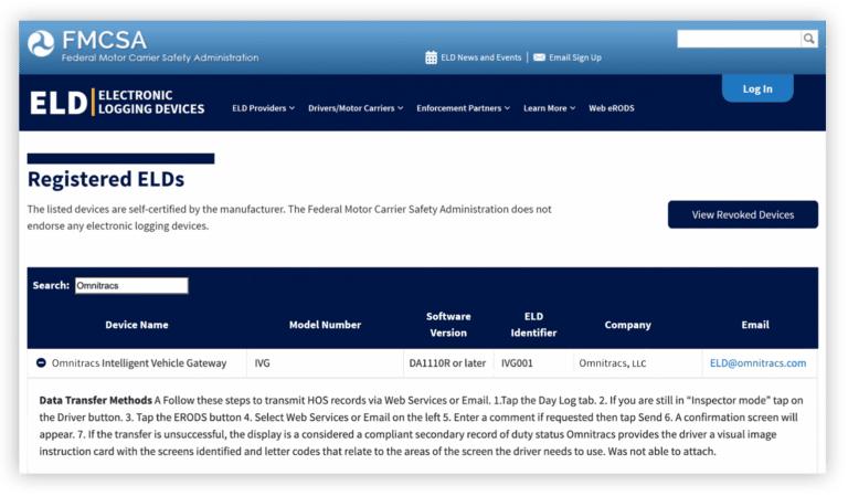 Omnitracs ELD Reviews Product, Customer Service Driver