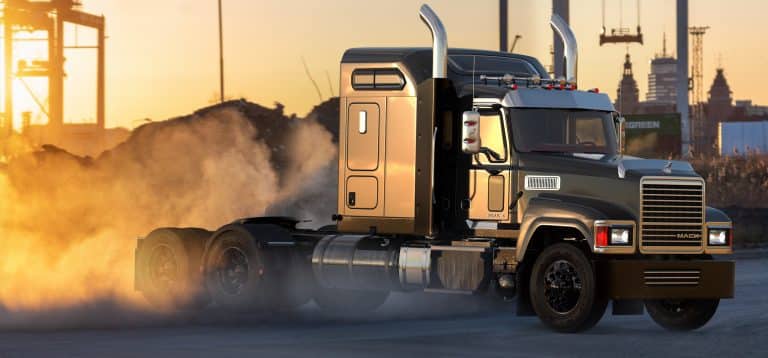 American Mack truck