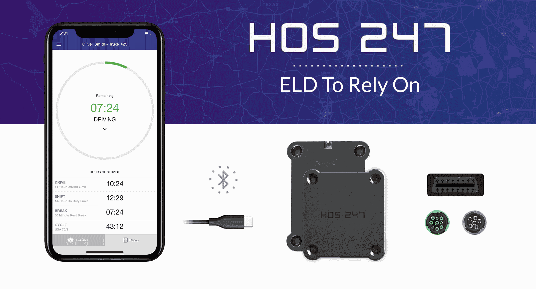 HOS247 eld logbook