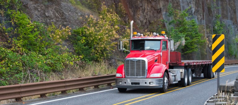 Big rig semi truck