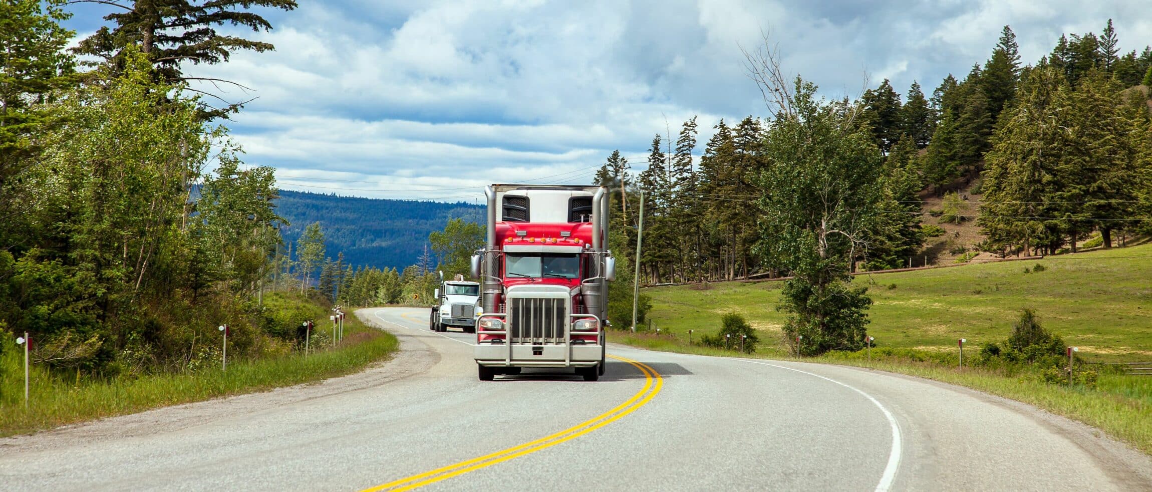 Truck in British Columbia Canada