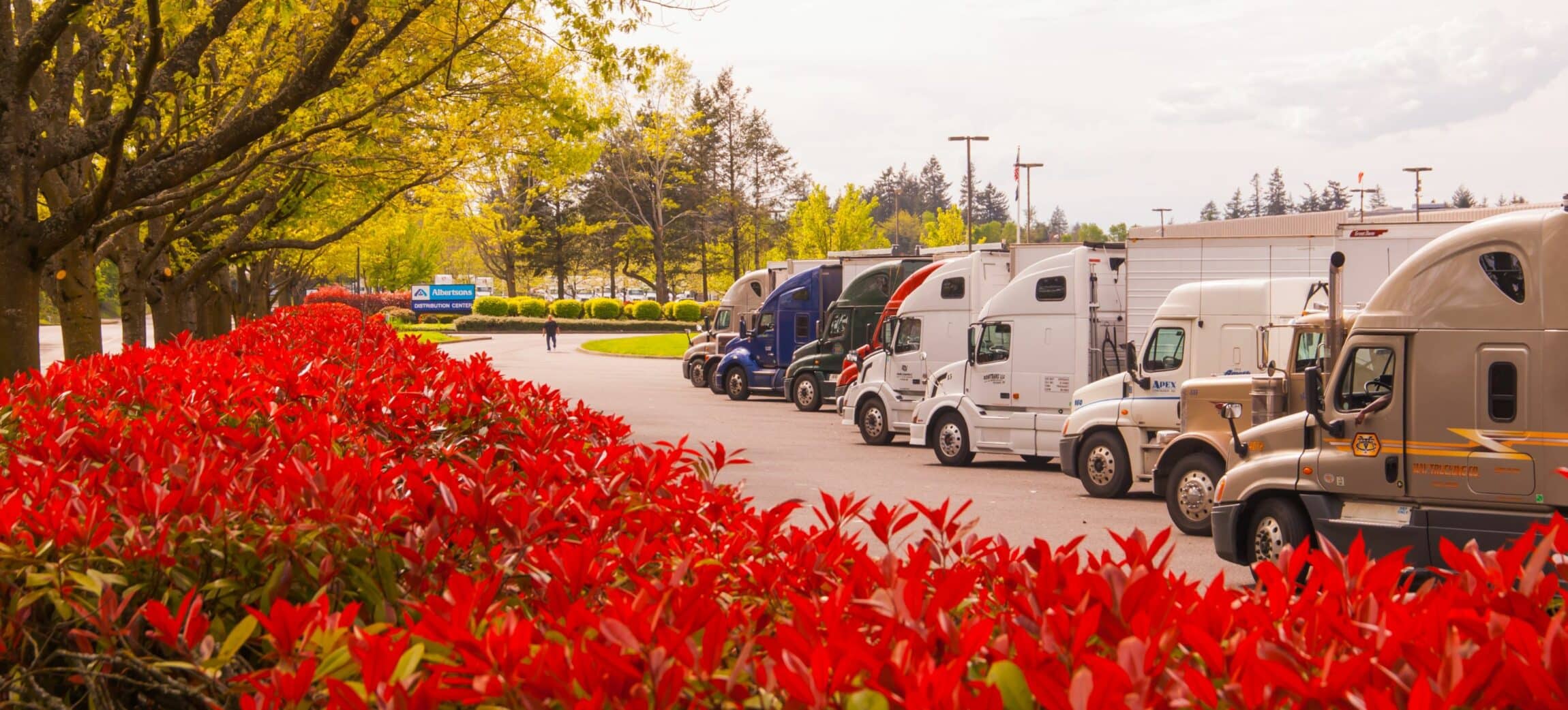 Beautiful truck stop