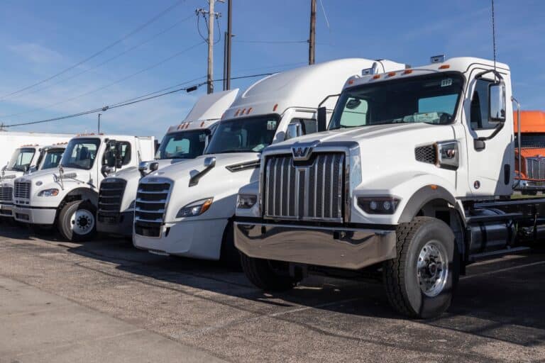 Western Star trailer trucks