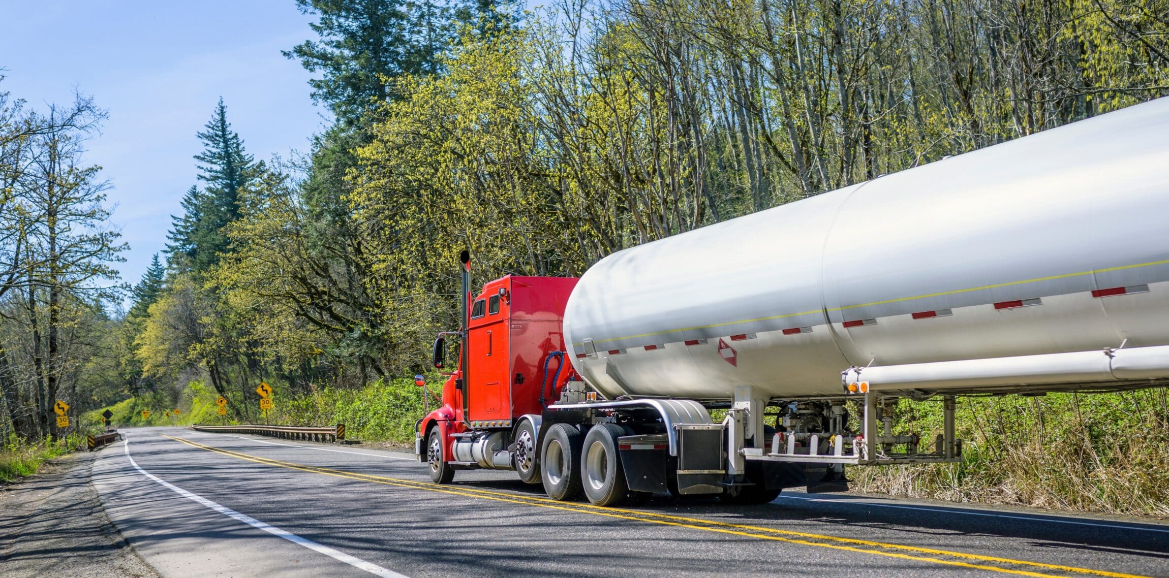 red big rig long haul