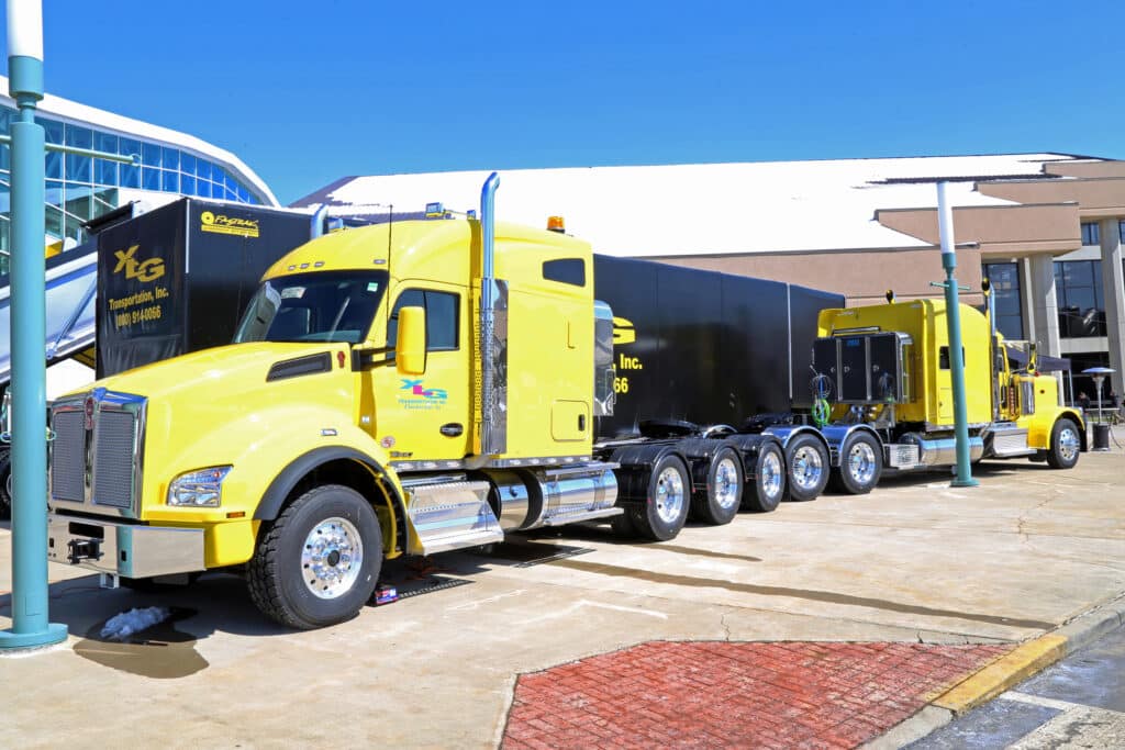 Kenworth in yellow