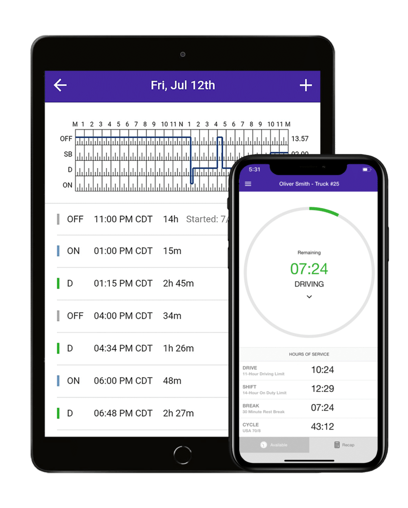 HOS247 ELD app