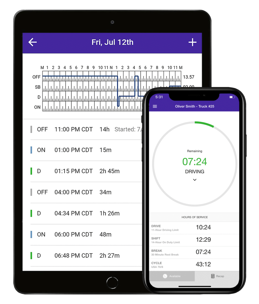 HOS247 ELD app