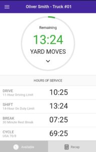 HOS247 driver log software