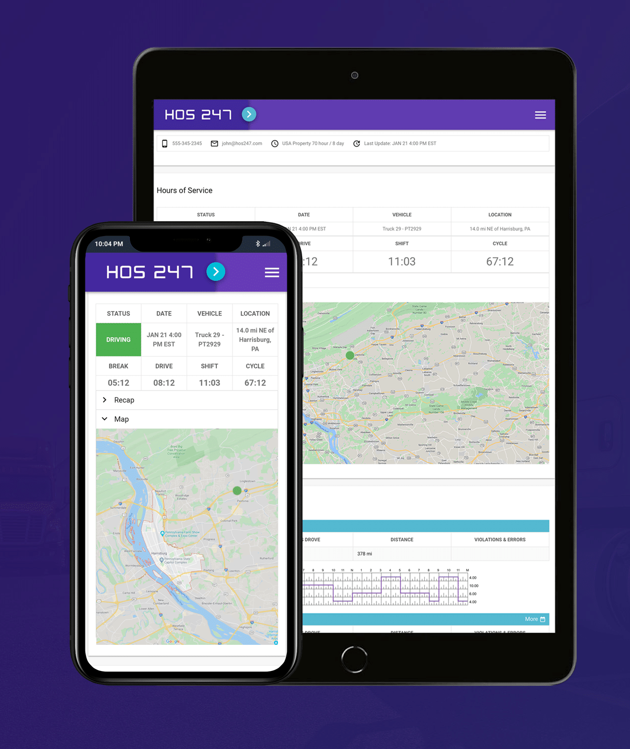 HOS247 elog app