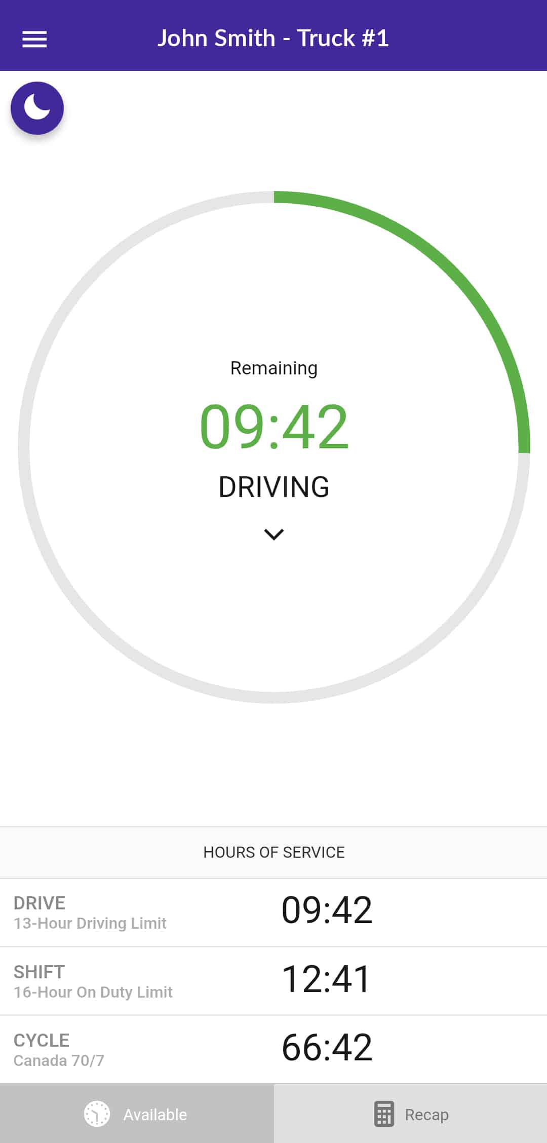 HOS247 Canadian elogs app