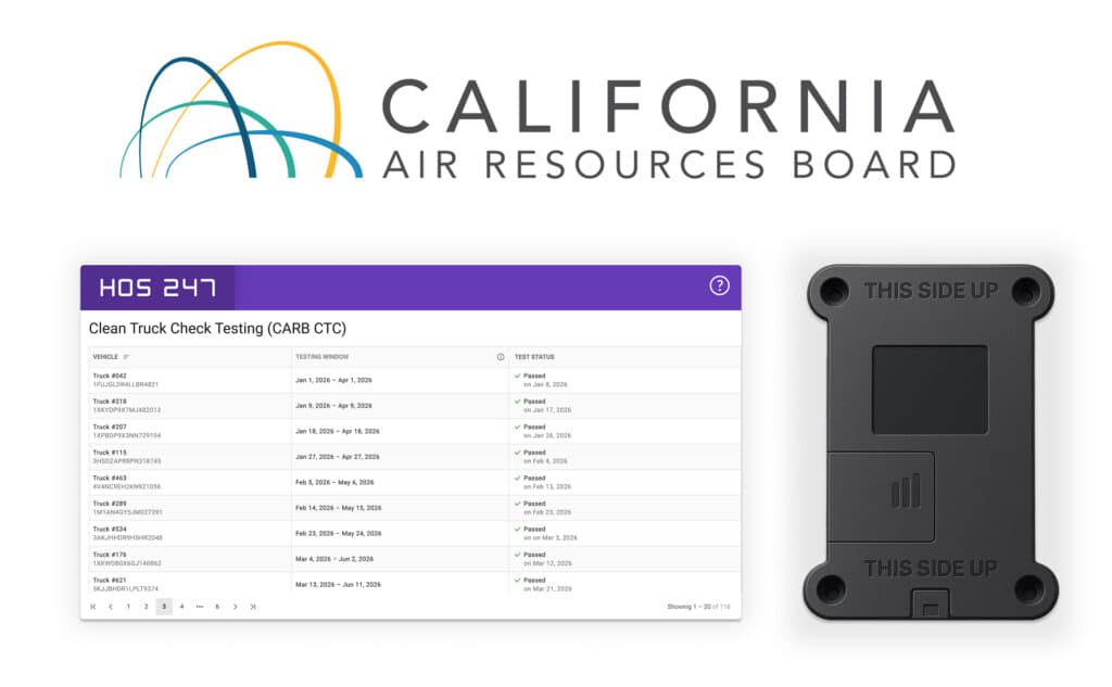 HOS247 CARB portal and device